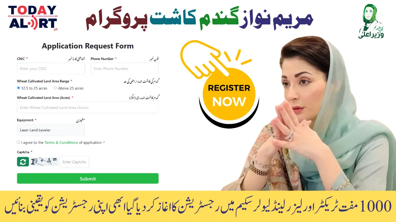 Punjab 1000 Free Tractors and Land Levelers – Online Registration Live Now!