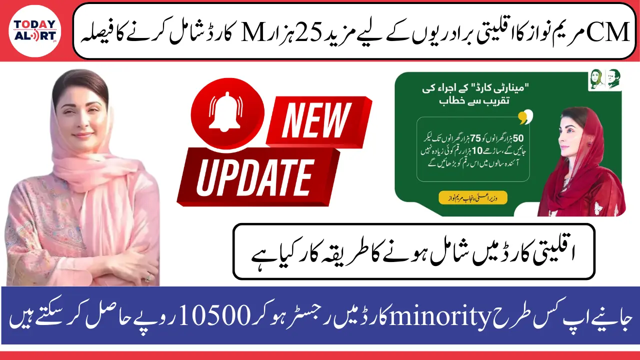 New Update! Maryam Nawaz Announces Expansion of 25,000 More People in Punjab MCard Program