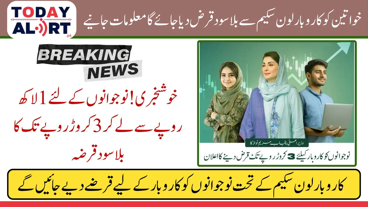 Special Concessions for Women in Maryam Nawaz Karobar Loan Scheme in 2025